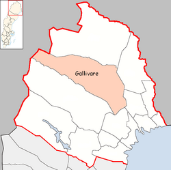 Gällivare Municipality in Norrbotten County